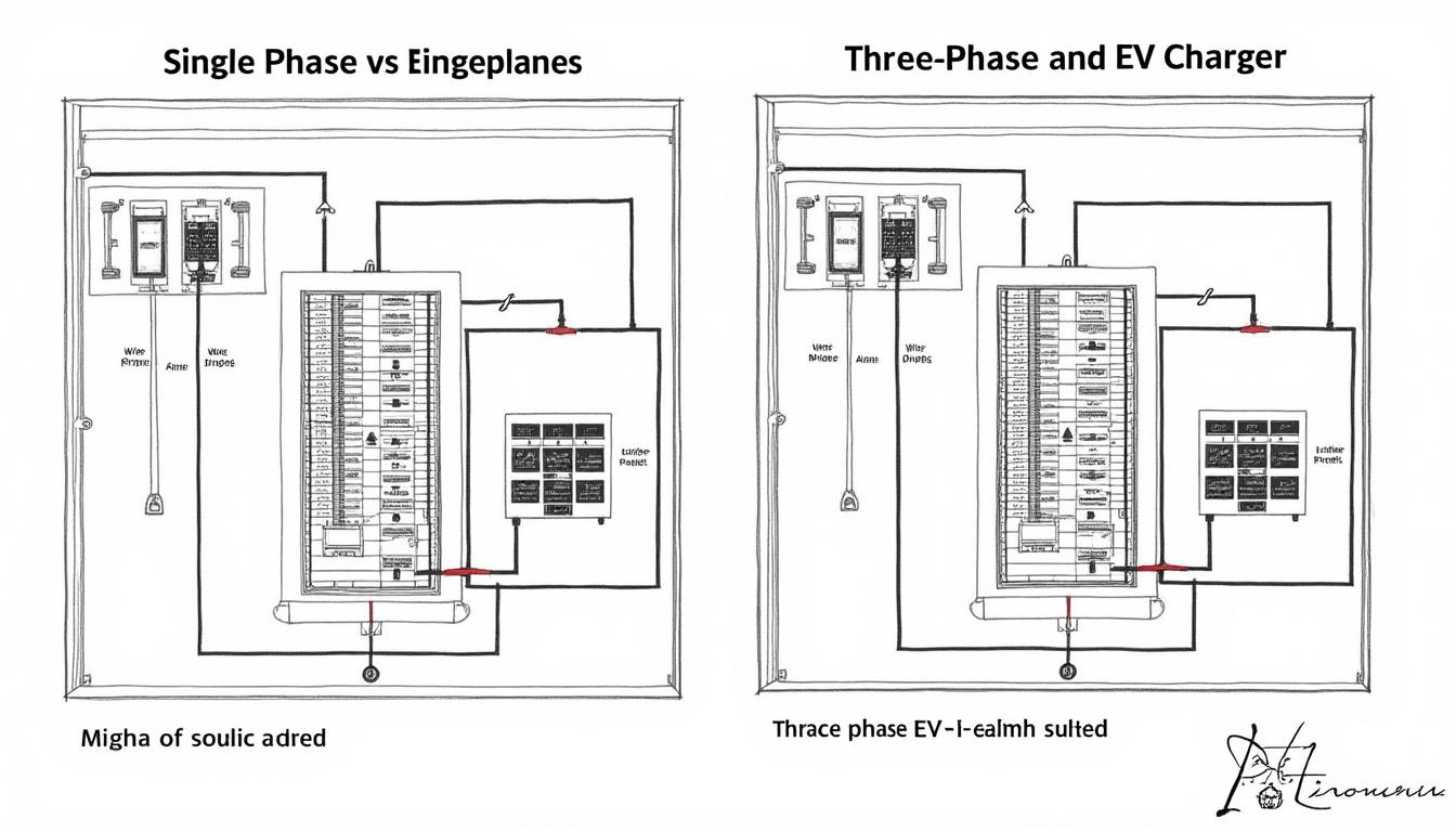 découvrez les différences entre borne de recharge triphasée et monophasée pour choisir la meilleure solution adaptée à votre maison et vos besoins en recharge électrique.