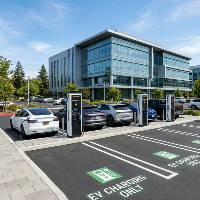 Borne de Recharge pour Entreprise